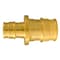 Apollo Apollo 1/2 in. Expansion PEX in to X 3/4 in. D Barb Brass Straight Coupling EPXC1234 - alternate 1